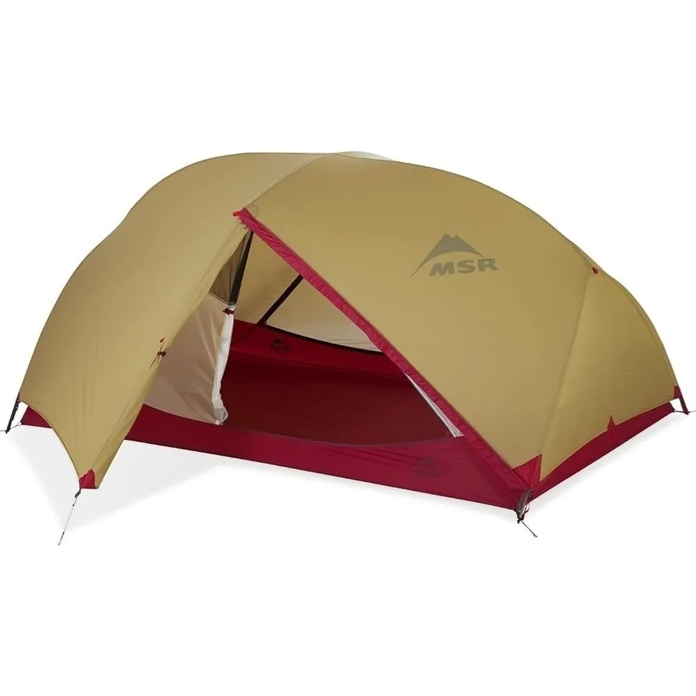 Camping Tent, 2-Person Backpacking Tent, Comfort and Livability for Three-season Adventures, Outdoor Tent