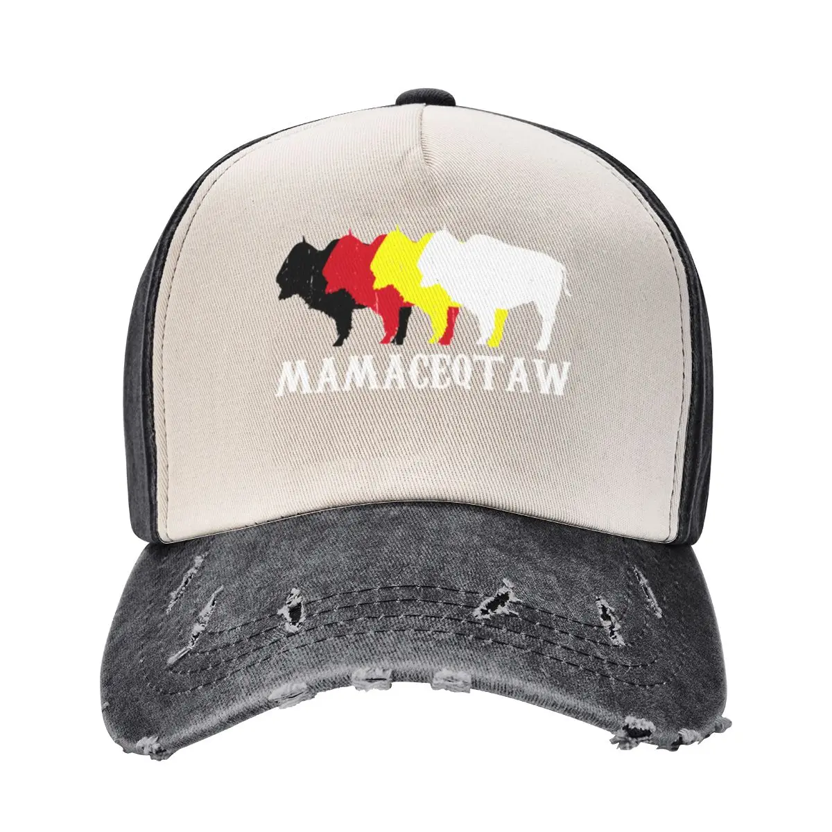 Mamaceqtaw Nation Menominee Indian Tribe Baseball Cap Horse Hat Hat Man For The Sun Anime Men's Luxury Women's