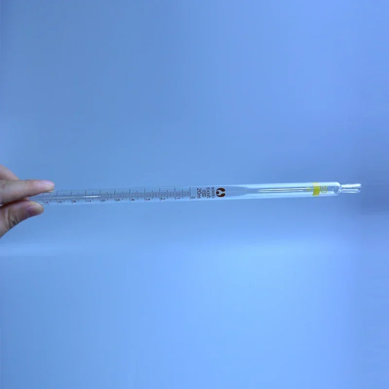 Graduated Pipette without Rubber Bulb High Quality Lab Chemistry Dropper Dispensing Transfer Pipettes Glass