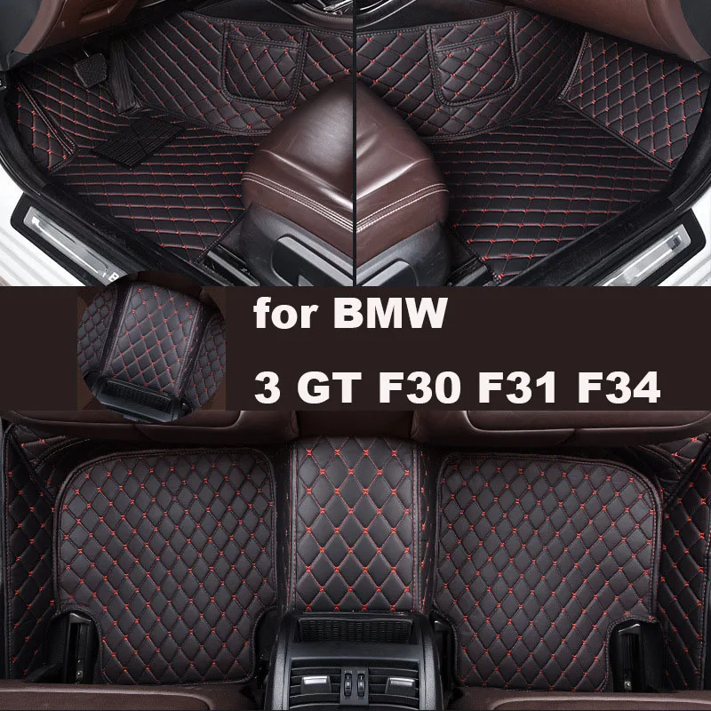 

Car Floor Mats for BMW 3 GT F30 F31 F34 2011-2019 Accessories Customized Auto Carpets