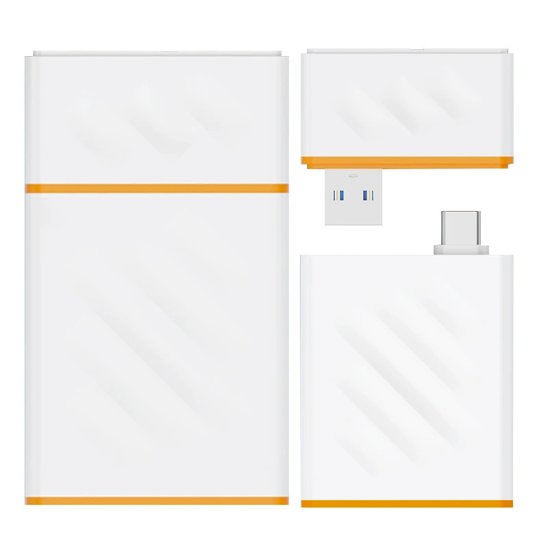 2в1 Тип C USB3.1 SSD-адаптер Чехол 10 Гбит/с NVME SATA M.2 Конвертер жесткого диска для портативного компьютера ПК Телефон Samsung Huawei