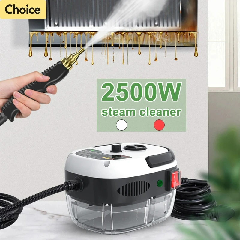 2500W High Pressure Temperature Household Steam Cleaners Handhled Air Conditioning Kitchen Hood Car Steaming Cleaner 220V 110V