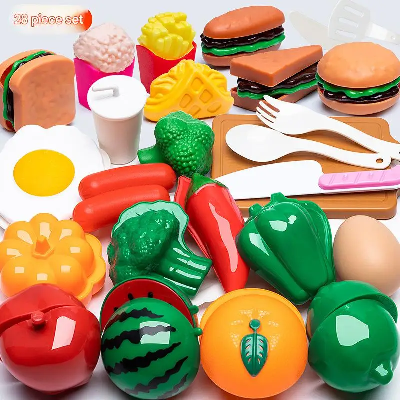14-36 stücke Simulation Obst Schneiden Spielzeug Gemüse Obst Und Gemüse Eltern-kind-Simulation Küche Lebensmittel kinder Geschenke