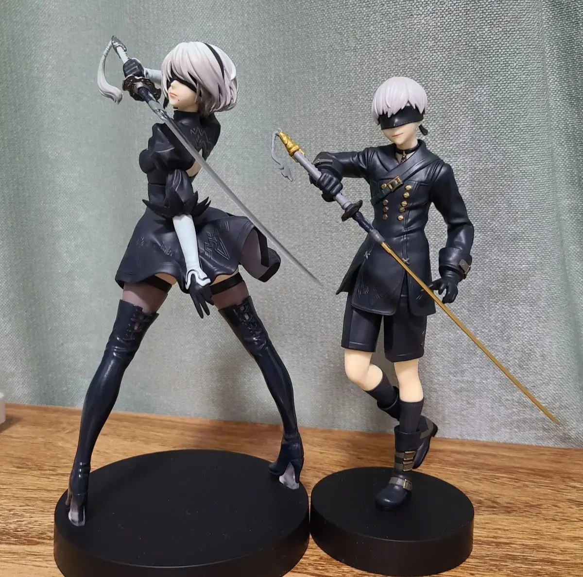 

【Оригинал】GSC PUP NieR:Automata Ver1.1a 9S 2B ПВХ модель игрушки