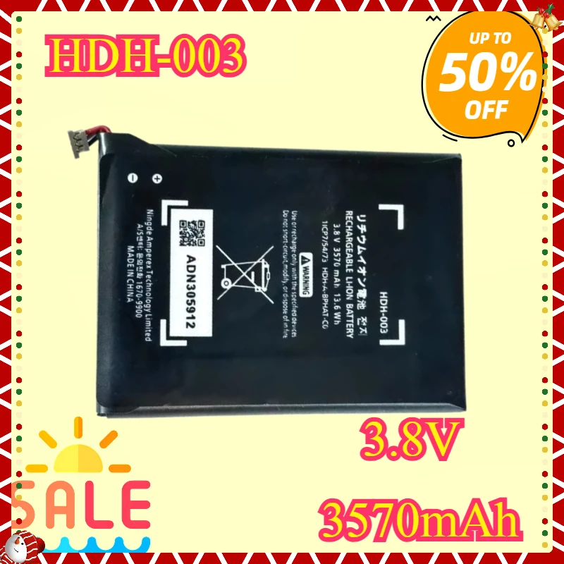 

New High Quality 3.8V 3570mAh HDH-003 Replacement Battery for Nintendo Switch Lite HDH-001 HDH 003 HDH-A-BPHAT-C0 Batteria