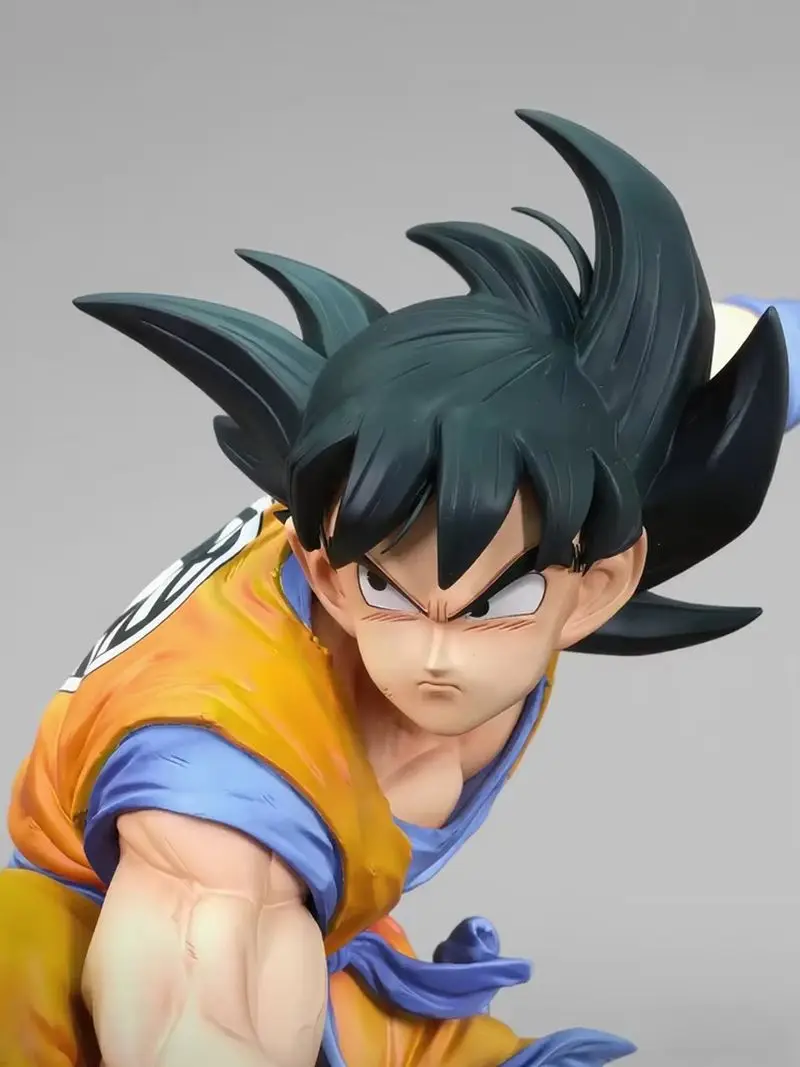 

Dragon Ball Wukong Hand-Made Statue - Hand-Ornamented Desktop Chassis Animation Periphery Trendy Model Toy for Holiday Gift