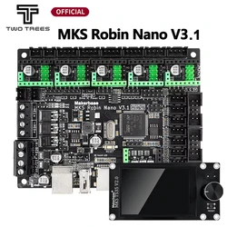 Makerbase Mks Robin Nano V3 Eagle 32bit Kontrol Paneli TMC2209 Motor Sürücü WIFI TS35 3D Dokunmatik Ekran 3D Yazıcı Parçası Anakart