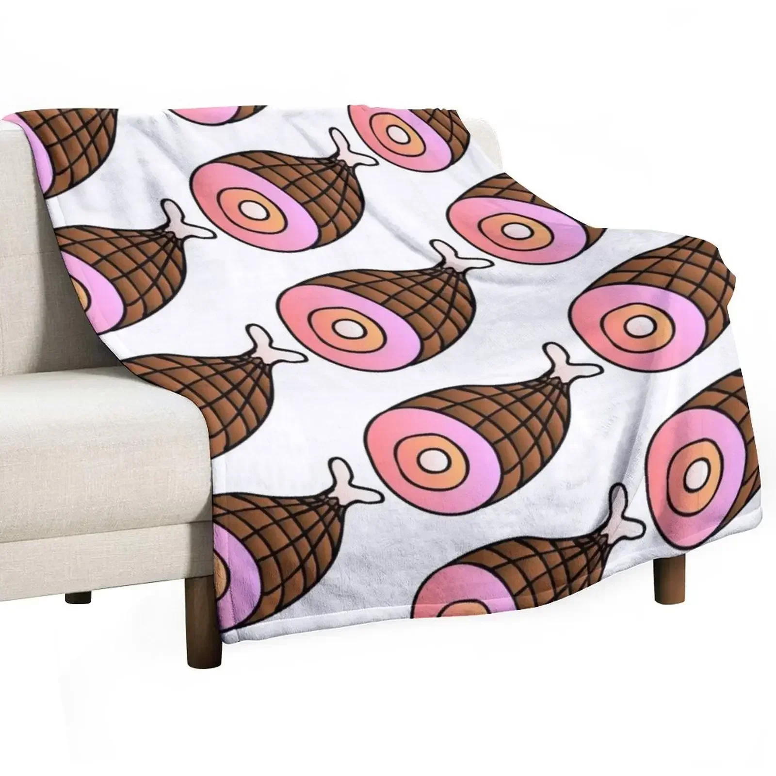 So You Will Never be Hamless Throw Blanket warm for winter Soft Kid'S Flannels Bed linens Hairys Blankets