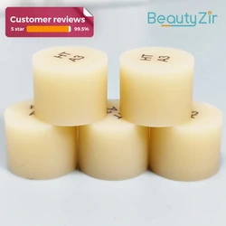 5 Pieces Beautyzir Press Glass Ceramic Ingots Dental Press Disilicate Lithium Block HT/LT A1-D4