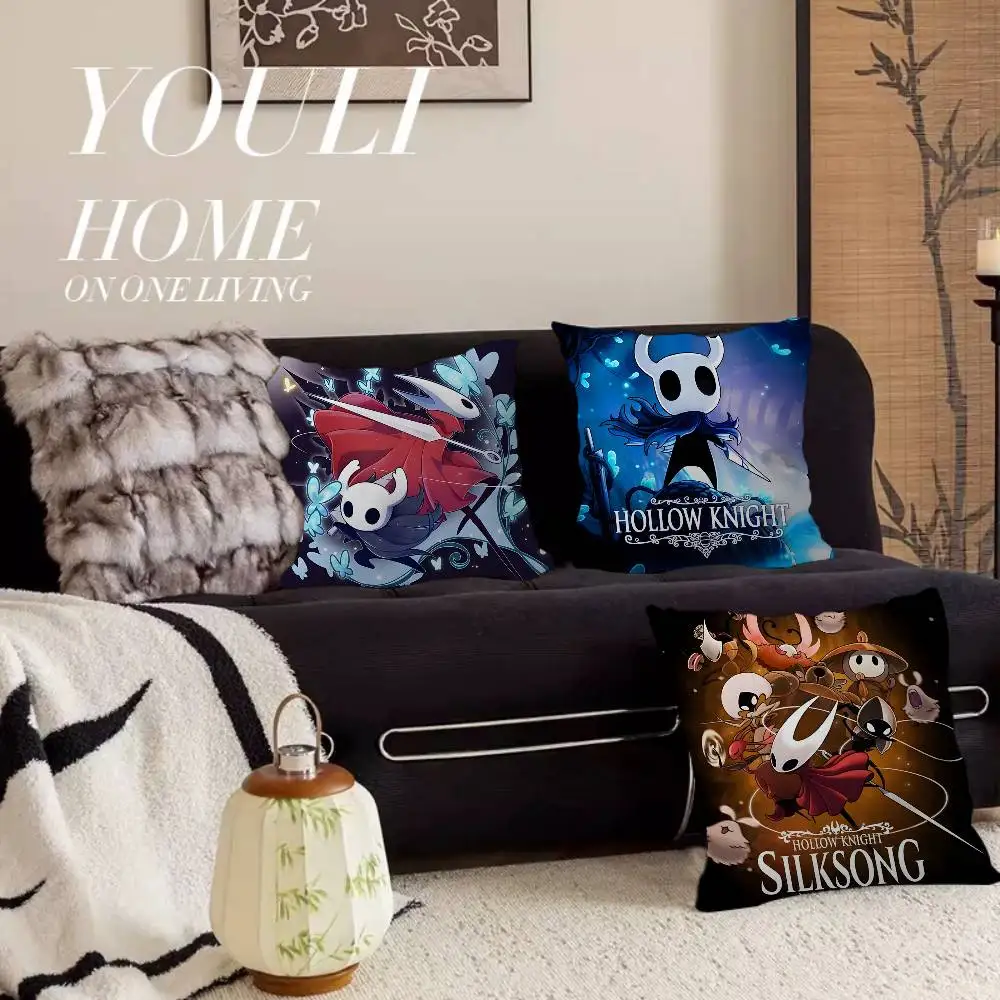 Hollow Knight Personalized picture text home decorative pillows Household Gifts 45x45cm