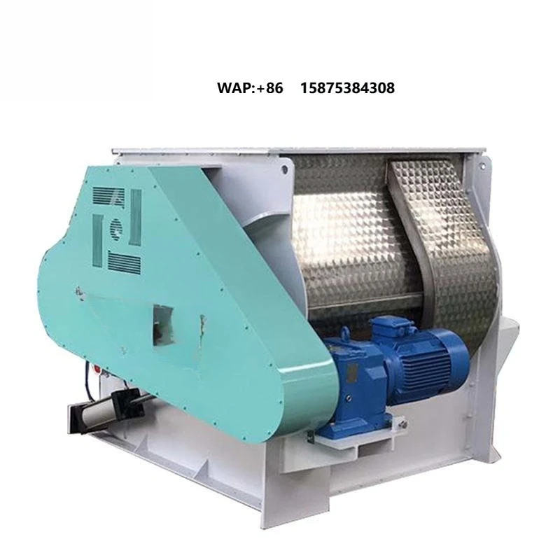 YUDA Double Shaft Paddle Mixer Best Quality Animal Feed Mill Blender Poultry