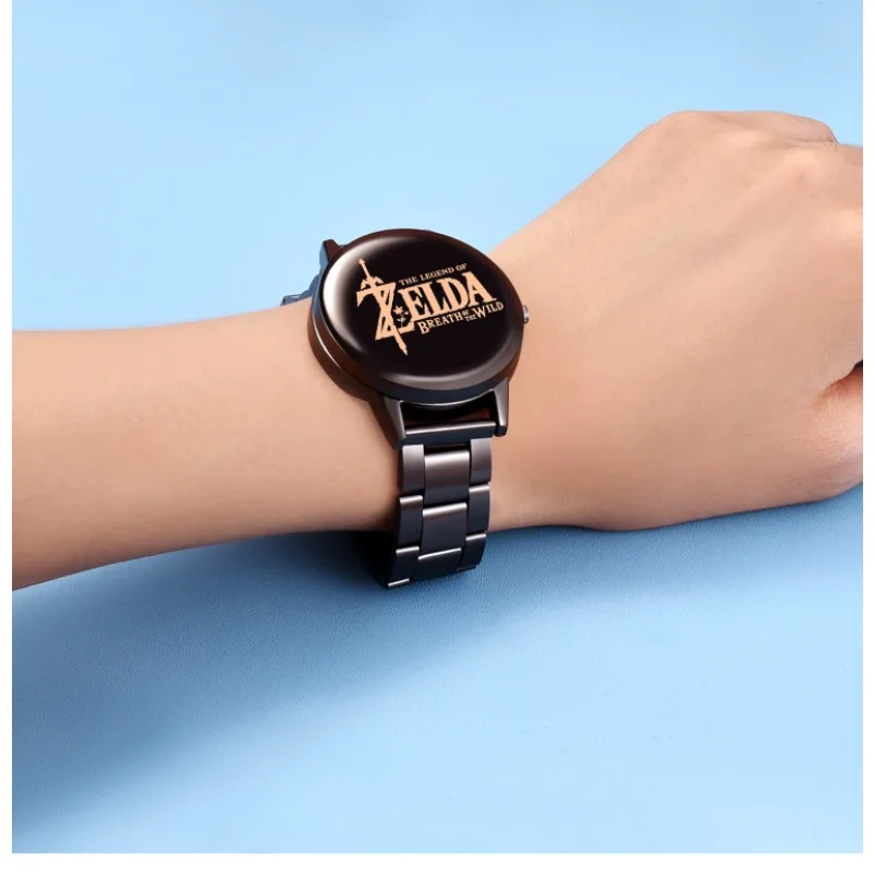 

Legend of Zelda Botw Flip Quartz Watch Men Women Game Anime Peripherals Couple Gifts