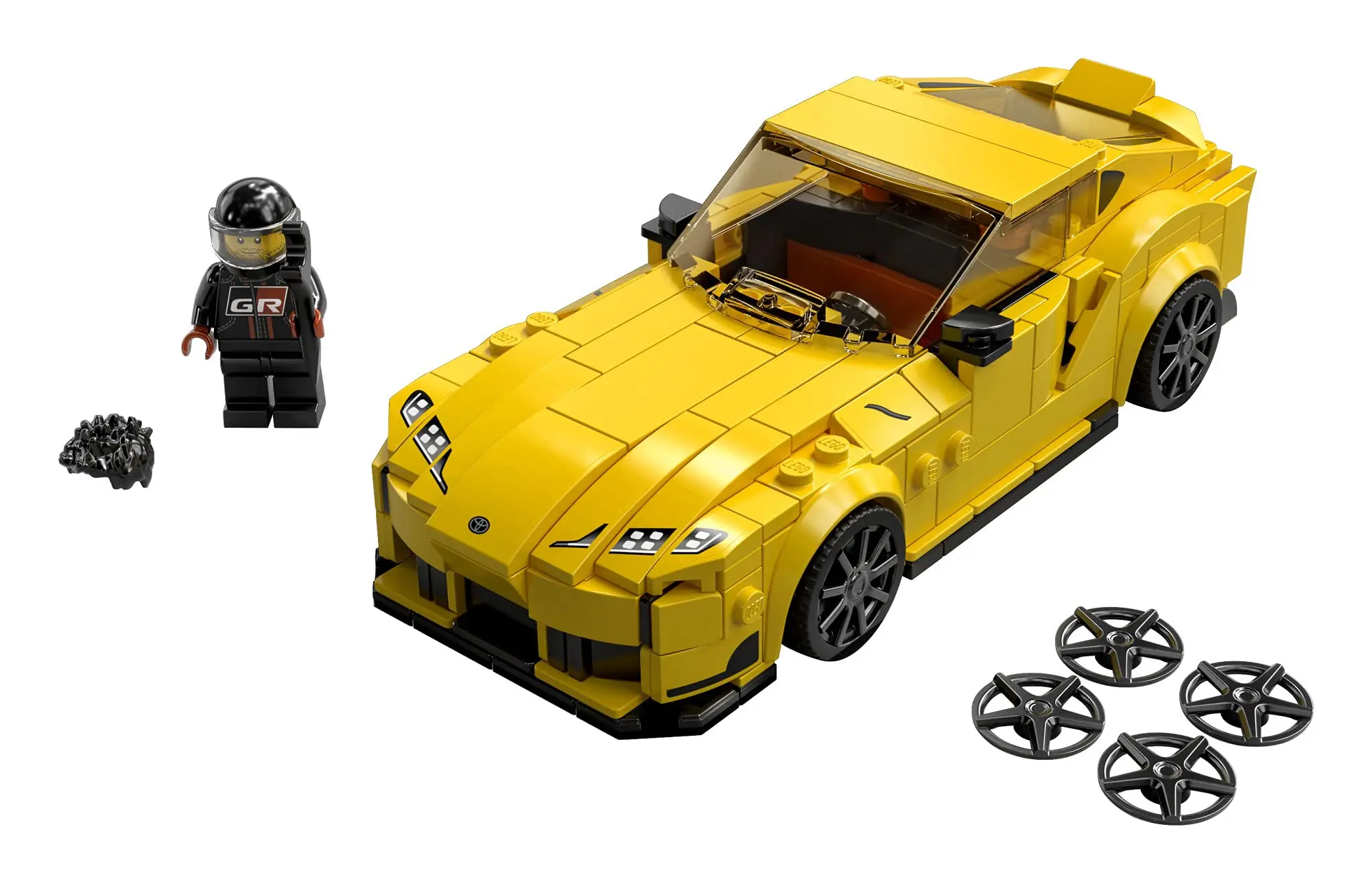 LEGO & Speed Champions Toyota GR Supra 76901 Toy Car Building Set Racing Car Toy for Kids Birthday Gift (299 Pieces)