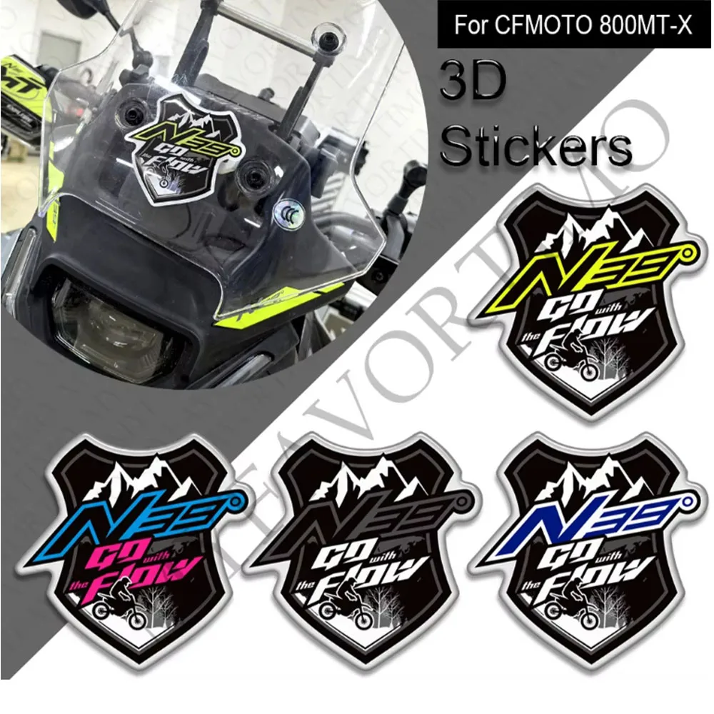 For CFMoto 800MT-X 800MT 800 MT - X Adventure Bike Protector Tank Pad Grips Kit Knee Fairing Fender Stickers Decals 2024 2025