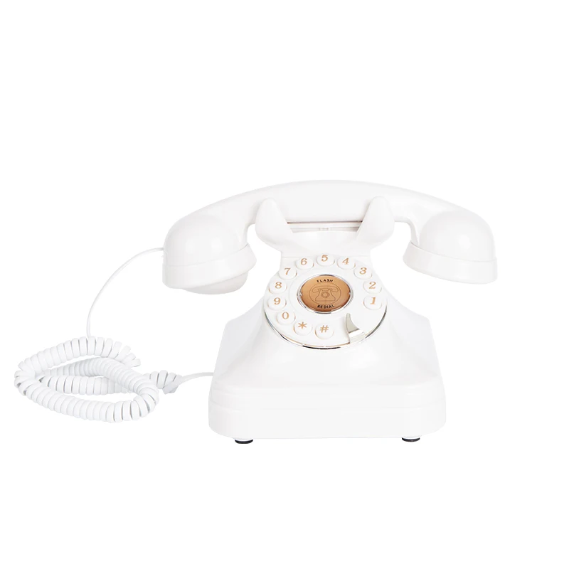 Retro European Blessing Wedding Phone,Recording message telephone，preserving precious memories and recording a beautiful life