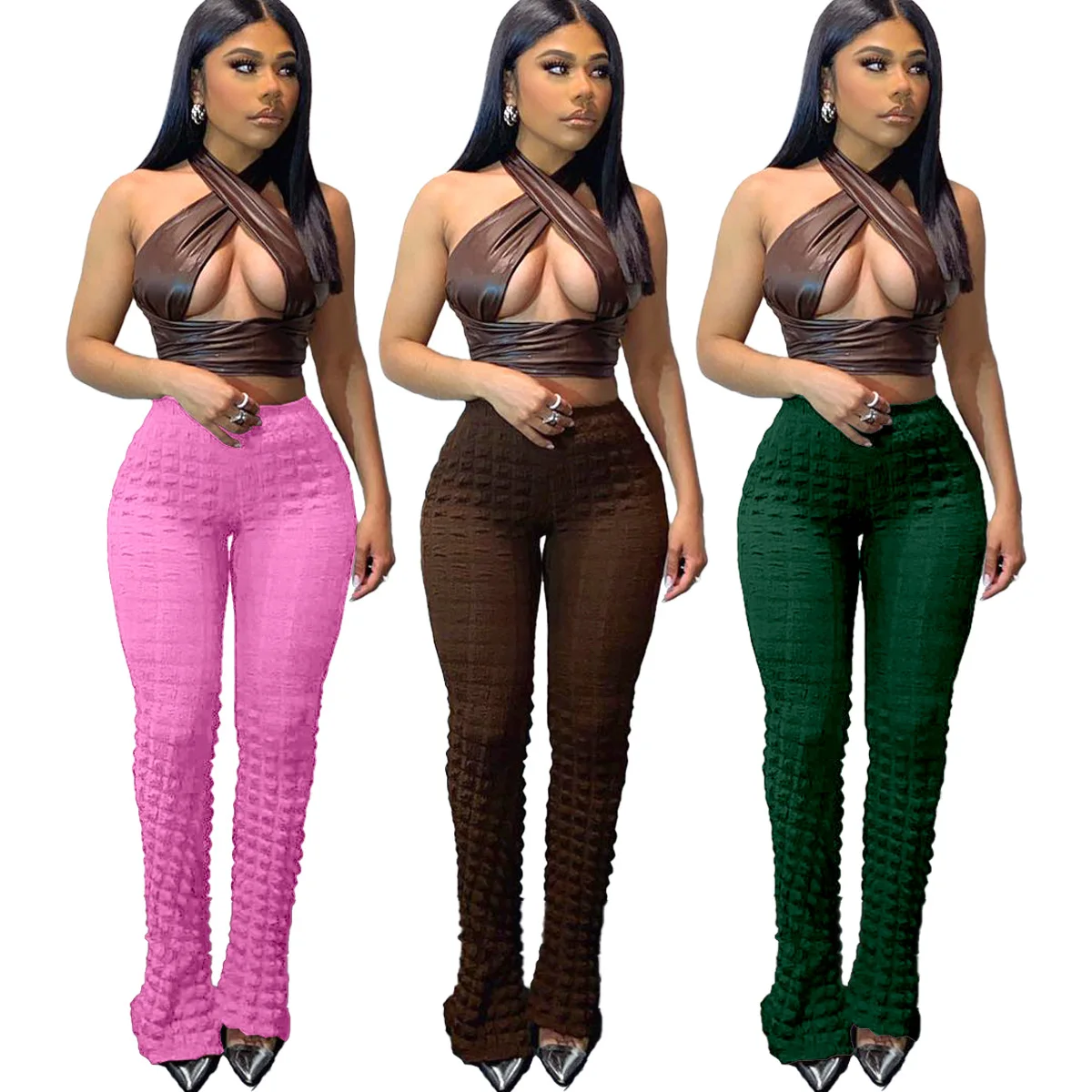 

2023 New Women Pants Joggers Spring Autumn Trousers Sweatpants Full Length Elastic Waist Pants Female Casual Pantalones