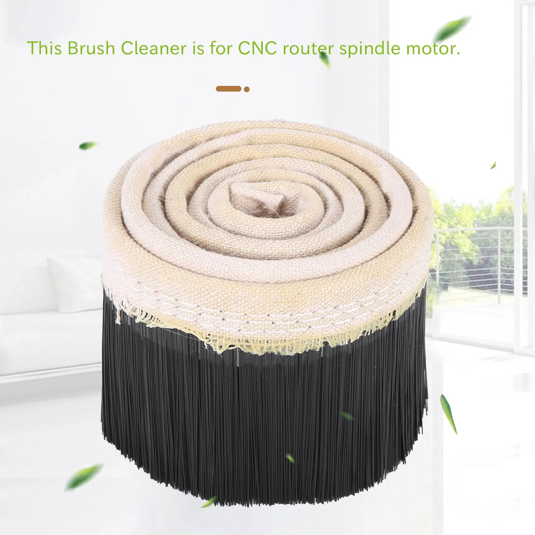 Coletor de pó para CNC Router Spindle Motor, Escova Aspirador, Máquina de gravura Capa Poeira, 70 mm