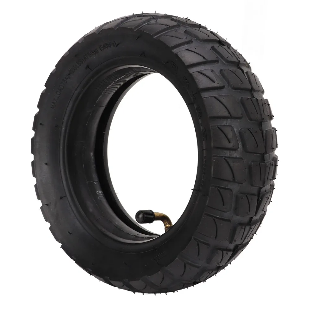8.5 X 3.0 (8 1/2 X 3) Electric Scooter Tire and Inner Tube Set with 90 Degree Bent Valve Pneumatic Electric Scooter Tyre