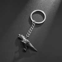 Hip-Hop Little Dinosaur Keychain Car Pendant Suitable for Men and Women Fashion Punk Personality Birthday Gift