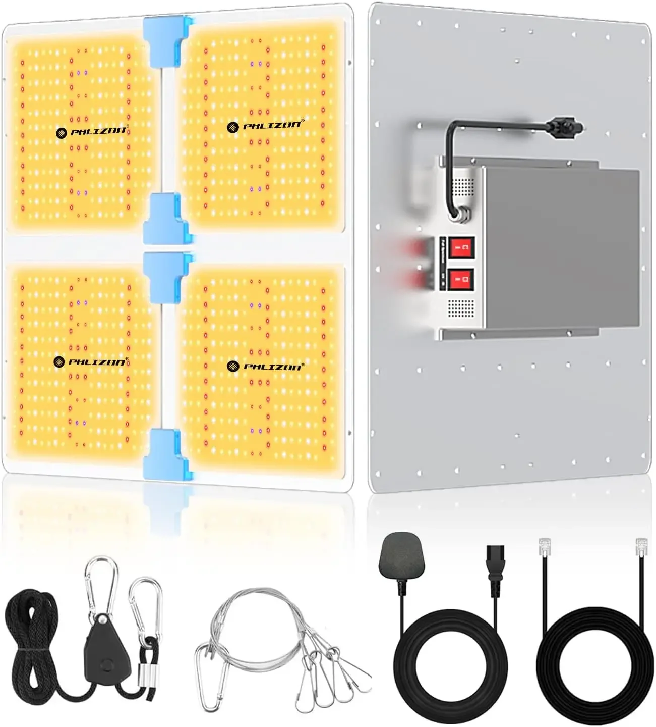 

Light Dual Channel with UV IR Grow LEDs for Indoor Plants Grow Lamps Used with LM281B LEDs Dimmable Daisy Chain Grow Lamp