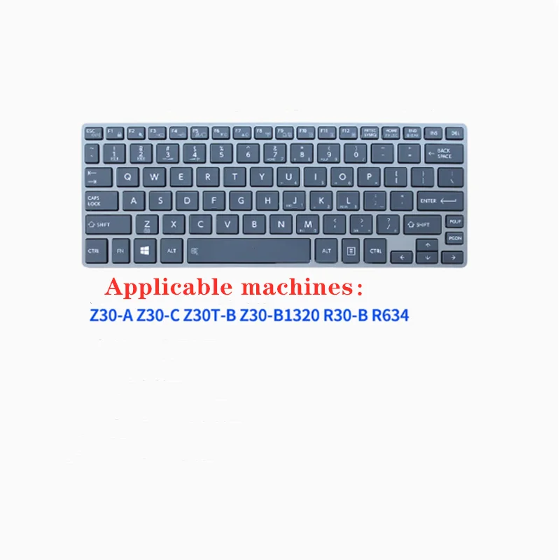 New for Toshiba Z30-A Z30-C Z30T-B Z30-B1320 R30-B R634  Laptop US Keyboard Without Backlight Pointing Mouse