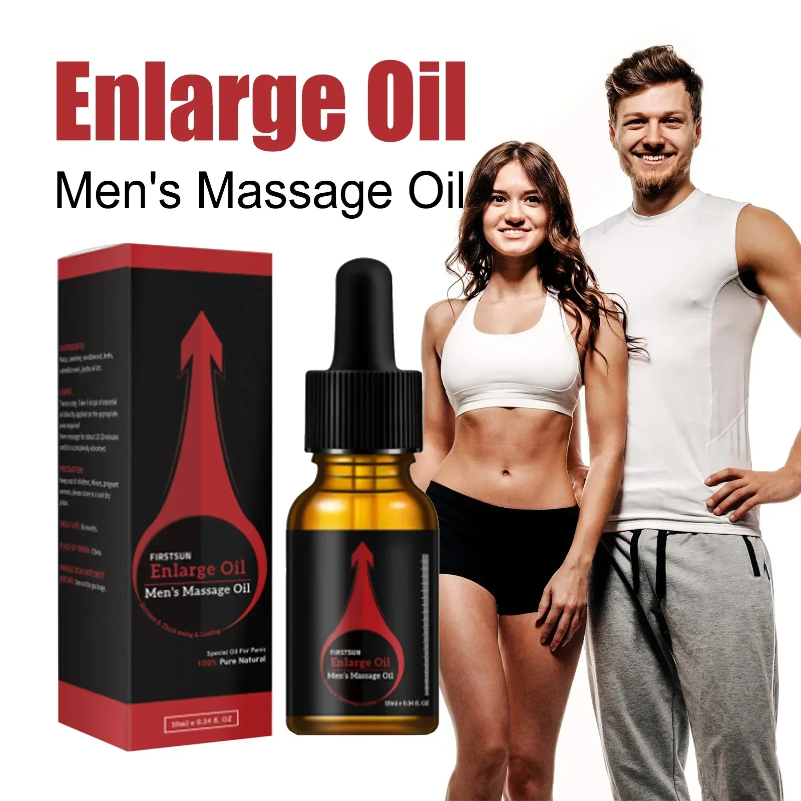 Männer Wachstums vergrößerung Massage öl xxl Pflanzen extrakte Massage öle Hautpflege produkte