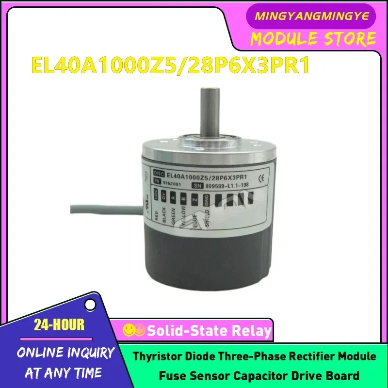 EL40A1024Z5/28C6X6PR.067C EL40A1000Z5/28P8X6PR.578 EL40A1000Z5/28P6X3PR1 EL40A1024Z8/24L6S3PR EL42A100Z5/28P6X6PR2 Encoder NEW