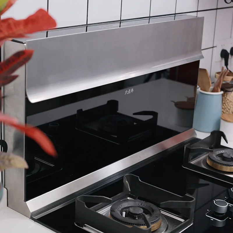 Integrated stove lower row large suction small apartment household range hood split integrated stove