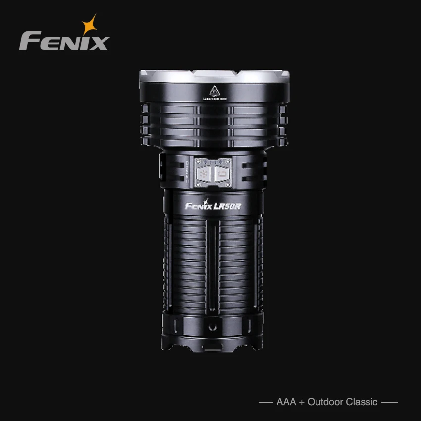 Fenix LR50R 12000 Lumens Multifunctional Search Light Flashlight Torch