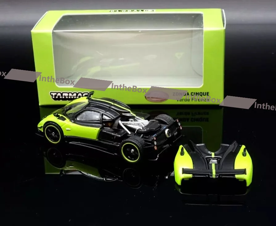 

ZONDA CINQUE VERDE FIRENZE 1:64 SCALE BY TARMAC WORKS Car Collection Limited Edition Hobby Toys