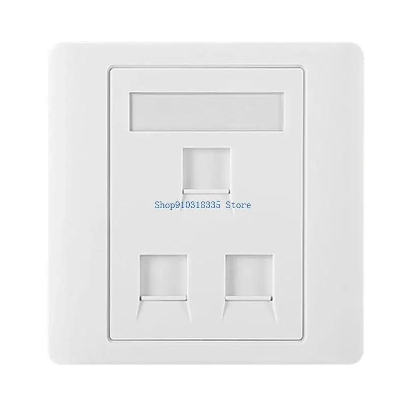  Modern Wall Mounts Outlet Panel Supports Speed Internet for Home Office