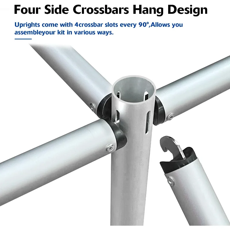 Pipe and Drape Backdrop Stand,8ft x 10ft Backdrop Stand, Adjustable Metal Heavy Duty Wedding Backdrop for Parties Birthday Party