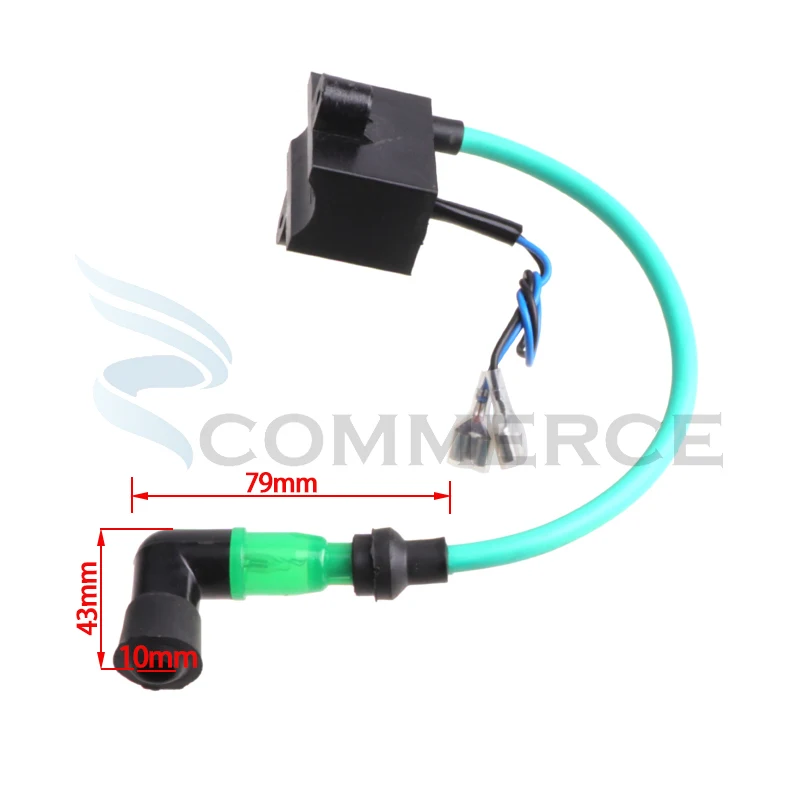 CDI Ignition Coil Magneto For Motorized 49cc 66cc 80cc 2 Stroke Engine Bicycle Motorcycle Accessories