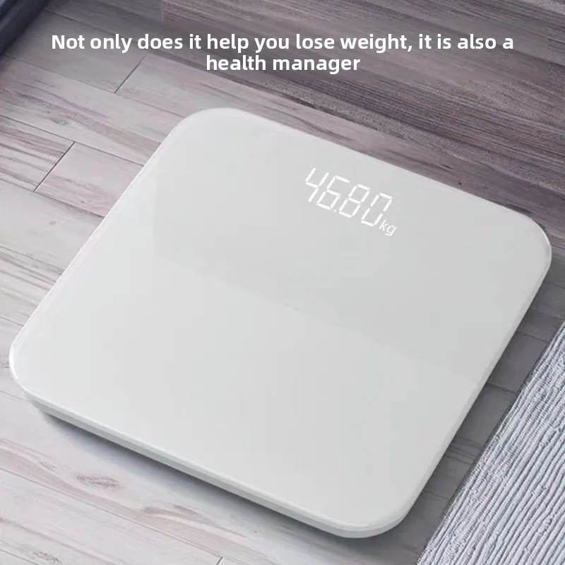 Electronic Bathroom Scale, Type-C Charging, 180 kg