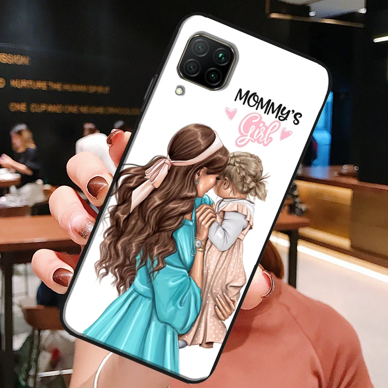 SUPER MOM MOTHER MAMA CUTE BABY For Huawei Honor X8a X7a X9a X8 50 70 90 Lite Magic5 Pro P20 P30 P40 P50 P60 Nova 9 5T Case