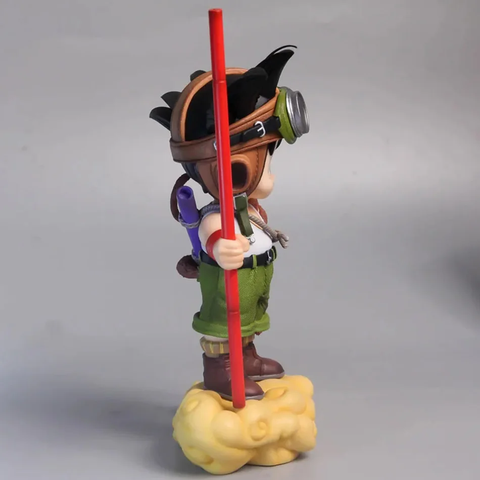 Hot 16 cm Anime Dragon Ball Son Goku Figuur Met Aap Kid Goku Action Figure Pvc Standbeeld Collection Model Speelgoed geschenken