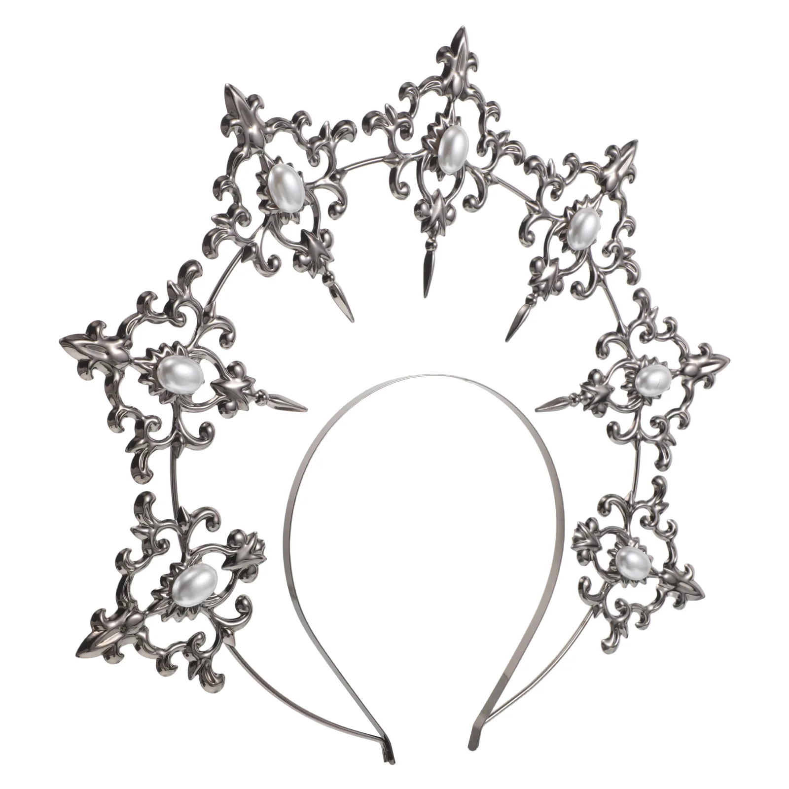 

Lolita Headpiece Hairband Victorian Style Hair Accessory for Gothic Lolita Festival Party