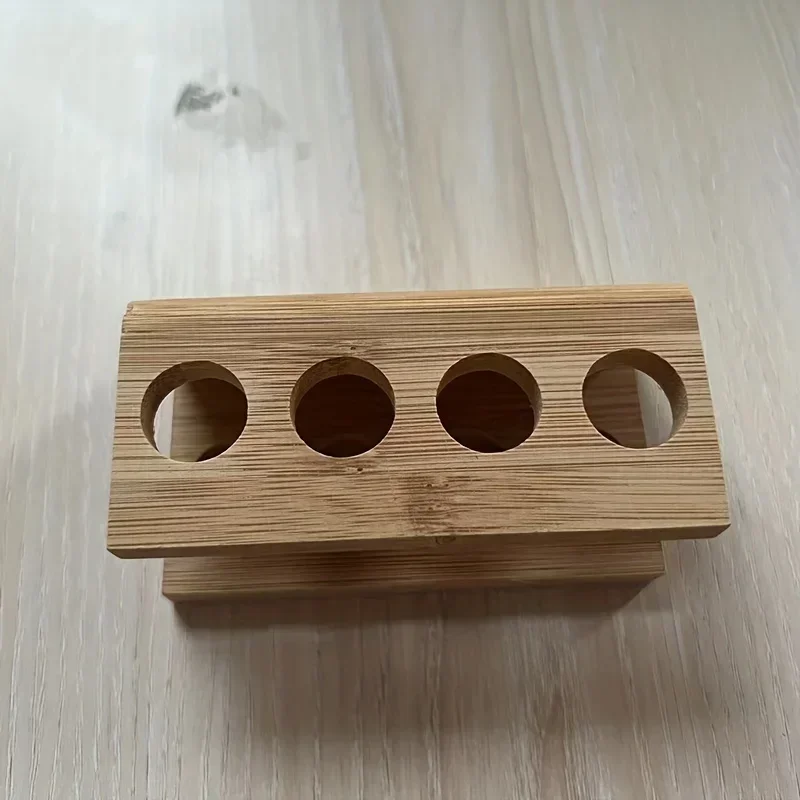 

2/3/4 Slots Electric Toothbrush Head Holder Bamboo Stand Durable Mini Multi Slots Hotel Toothpaste holder Men fermal shoes