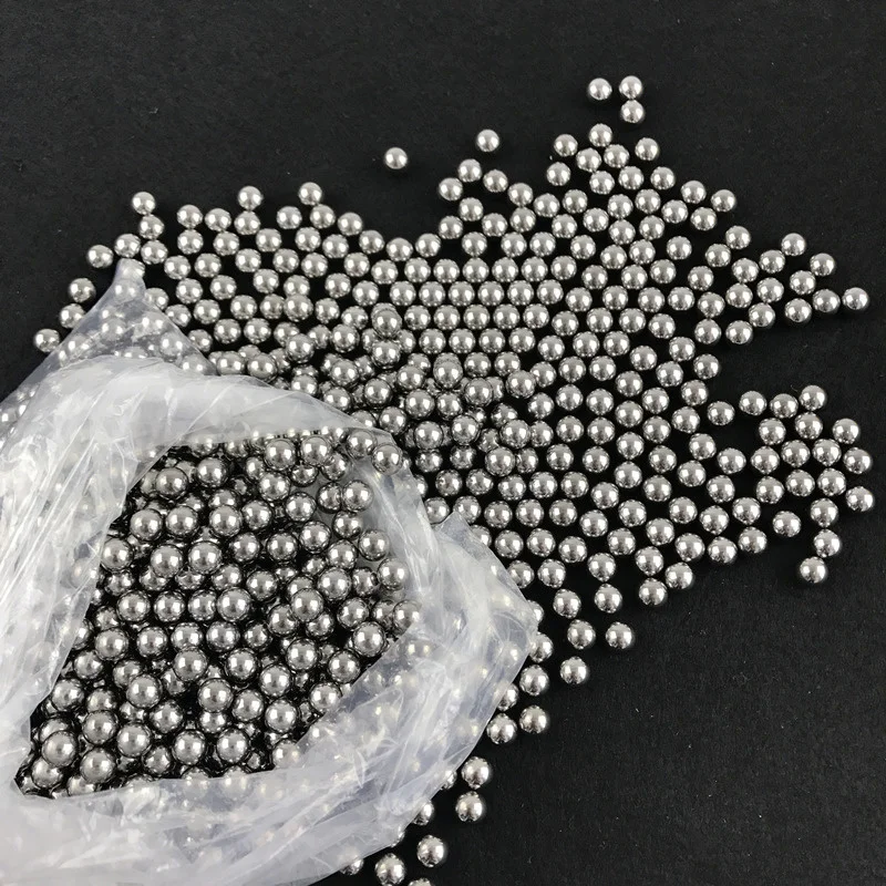 200 Stück 4,5-11mm Stahlkugeln, hochkohlenstoffhaltig, massive, glatte Stahlkugeln, sphärische Kugeln, Präzisionskugeln für Lager, Katapult – Detail 7
