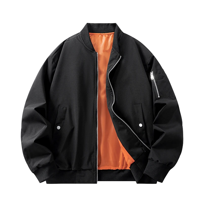 

New Autumn Outdoor Fashion Jacket Streetwear Vintage Fashion Loose Simple Casual Jacket Old Money Style Mens Clothing