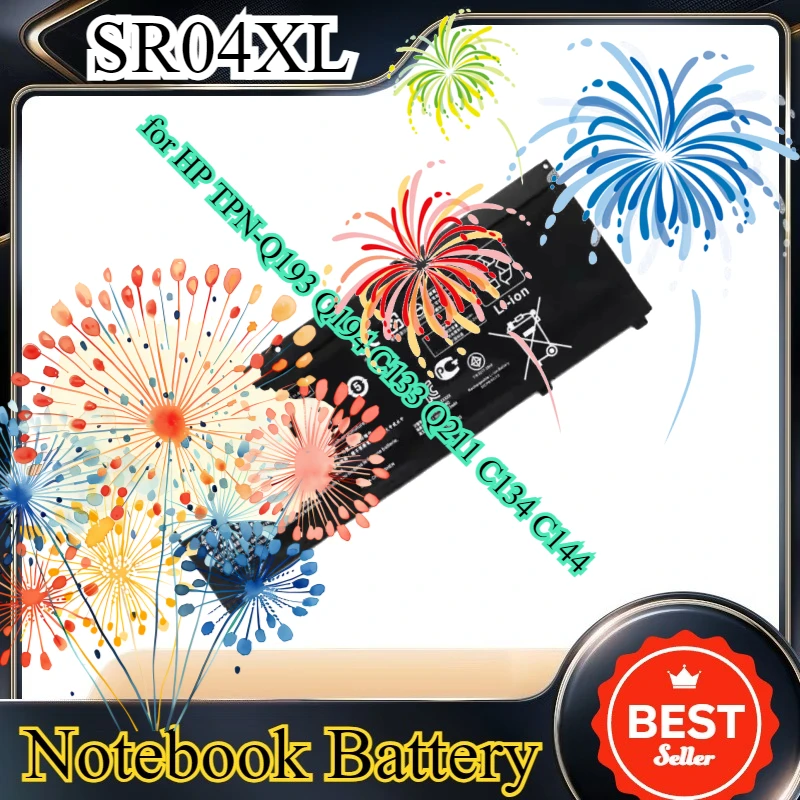 

SR04XL Laptop Battery for HP TPN-Q193 Q194 C133 Q211 C134 C144