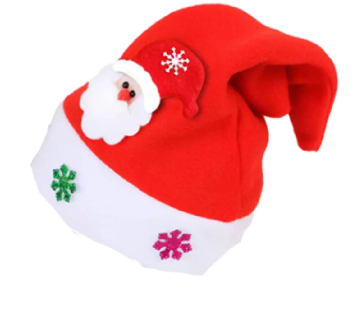 Conjunto de adereços de dramatização com tema de Natal PESENAR (incluindo chapéu de Natal, peruca branca, óculos, luvas, avental, etc.)