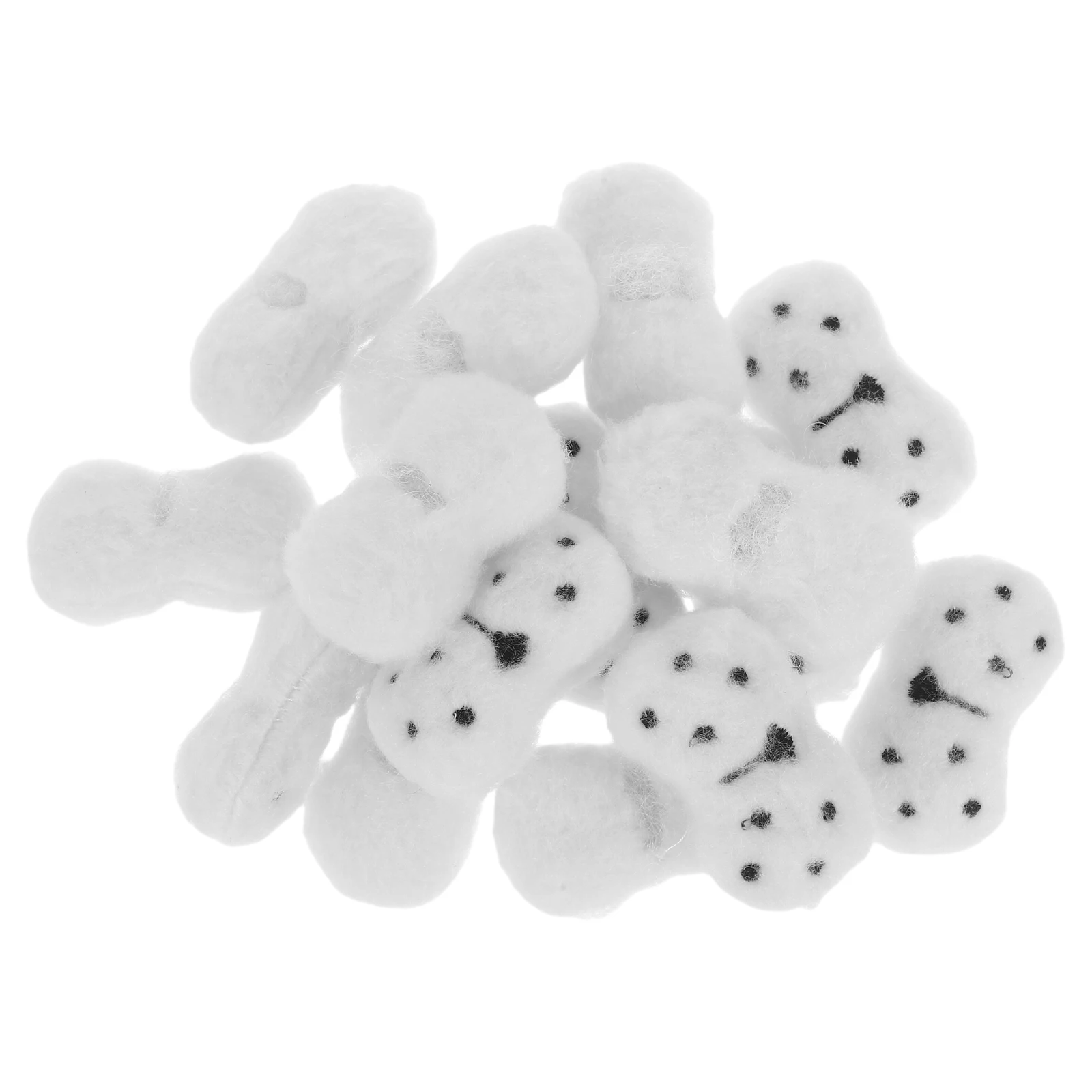 

15 Pcs Nose Accessories Animal Bear Costume Puppy Crochet Fabric Stuffed Animals
