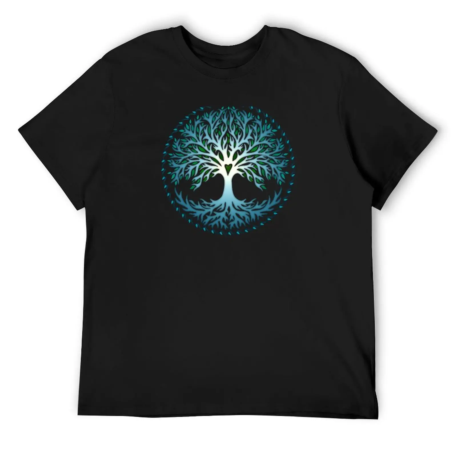 

Yggdrasil, Tree of Life, Celtic Symbol T-Shirt for a boy plus size clothes rapper graphic tees mens white t shirts