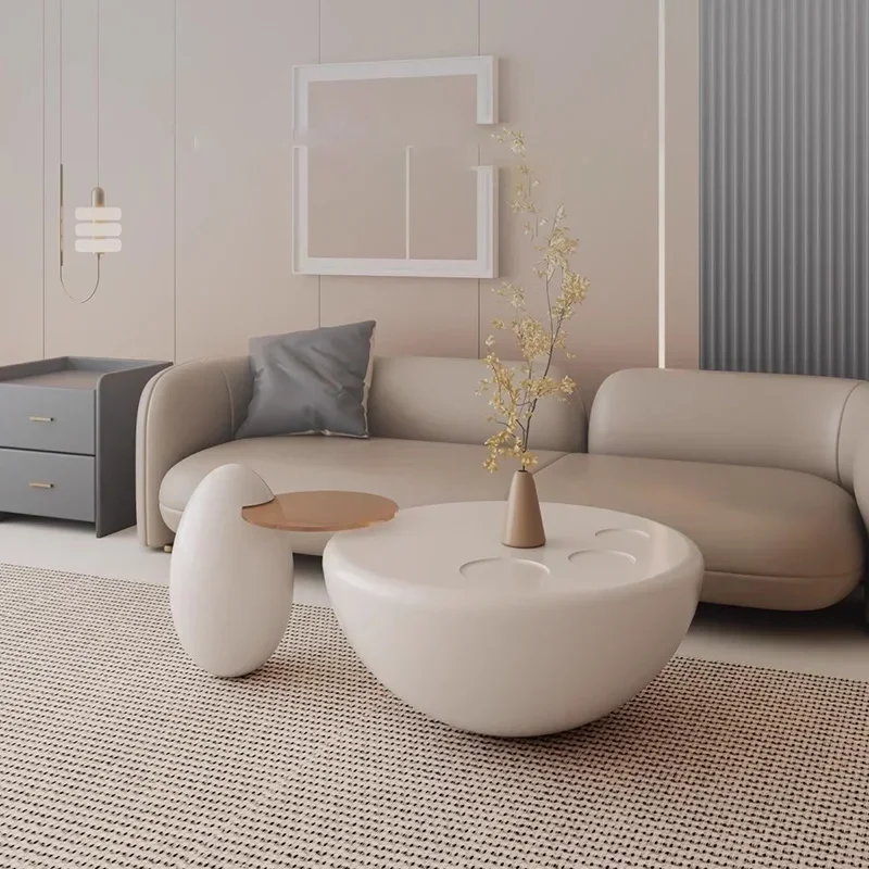 

Transform White Coffee Tables Round Small Simple Luxury Coffee Tables Living Room Unique Replica Vase Couchtisch Salon Furniture