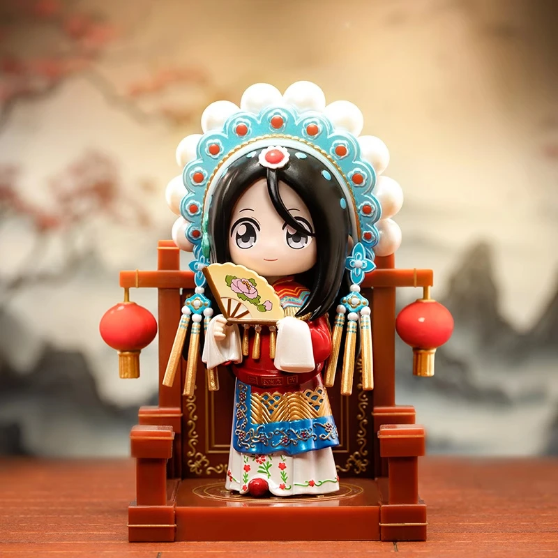 

Original The Outcast Wang Ye Zhang Chulan XiaheThe Puppetmaster Series QVersion Blind Box Model Anime Peripheral Ornaments Gifts