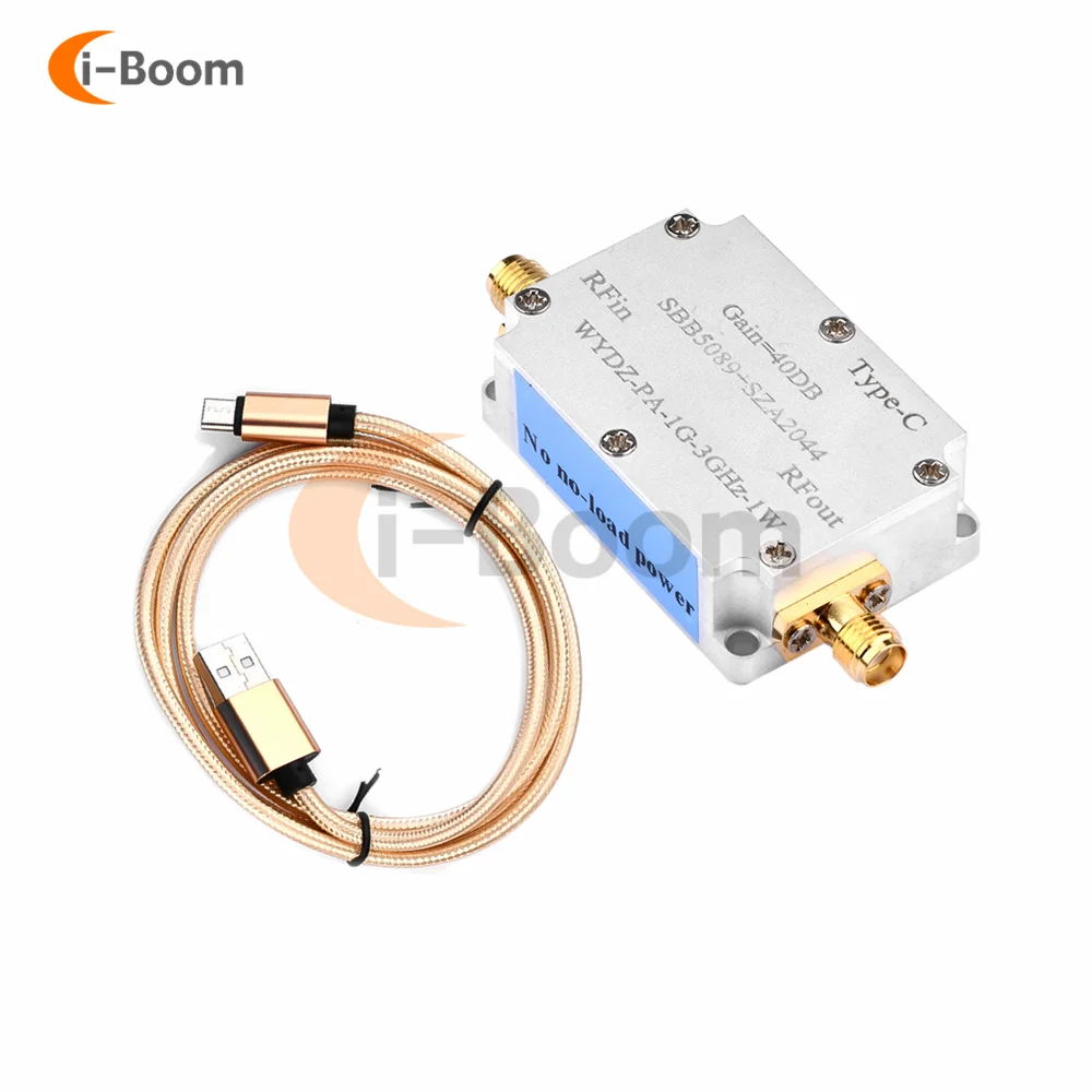 SBB5089 + SZA2044 amplificatore di potenza a microonde 2.4GHz 1W amplificatore di potenza RF 30dBm DC amplificatore di potenza ad ampia tensione di