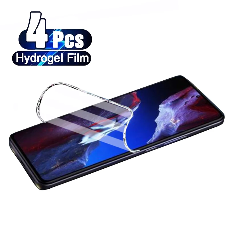 

for Xiaomi Poco F5 pro Hydrogel Film Mi X5 X4 X3 NFC F3 F4 GT F2 Screen Protector Matte Soft Glass Full Cover