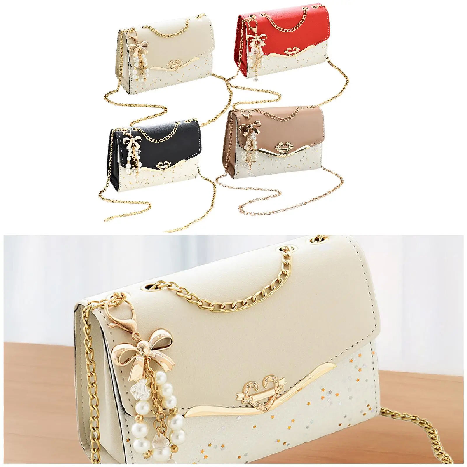 Women Crossbody Bag Casual Evening Clutch Trendy Shoulder Purse for Commuting