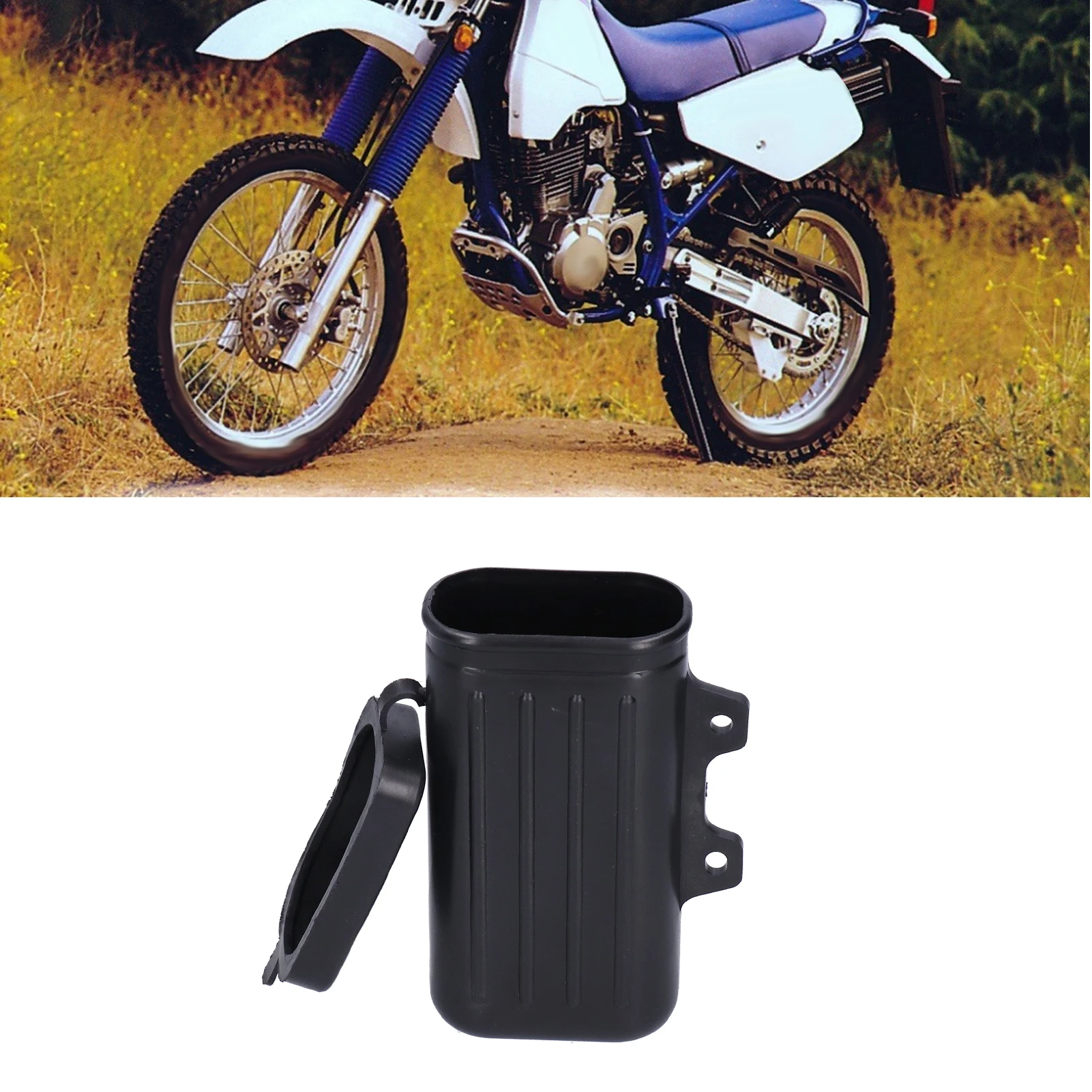 Motorcycle Tool Box Repair Holder Bottle Container ABS Plastic Fit for Yamaha TW200 Trailway 1987‑2015